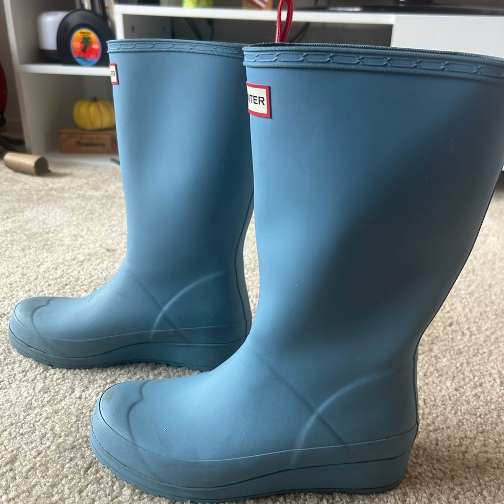 Hunter Classic Blue Waterproof Boots - Picture 7 of 13